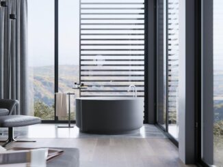 Decorare le stanze da bagno con un adesivo
